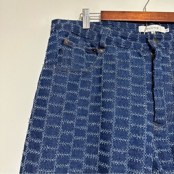 Munthe Riggs Patchwork Indigo Boyfriend Jeans - Picture 7 of 11